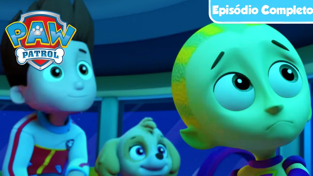 Os filhotes salvam um alienígena! -  EPISÓDIO COMPLETO  - Patrulha Canina PAW Patrol