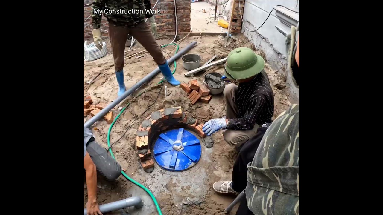The Best Way for Workers to Build the Perfect Underground Water Tank @DoiThoXayVlog #construction
