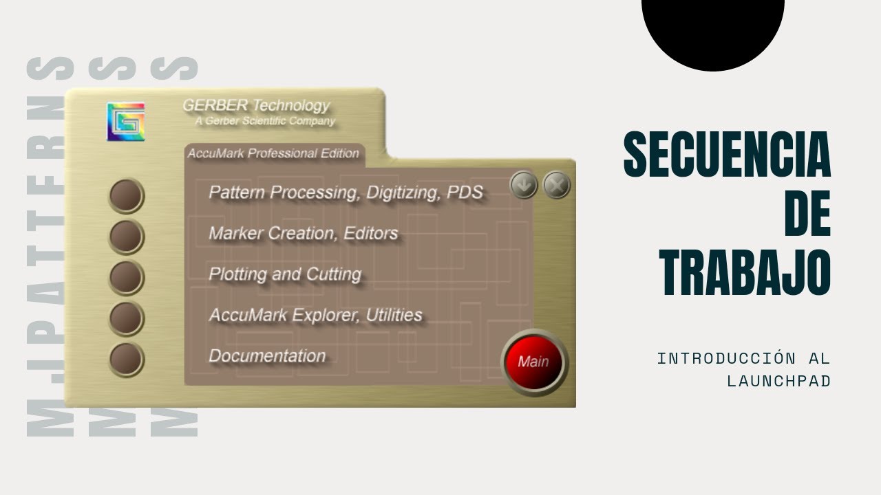 CURSO GERBER ACCUMARK #1  |  Introducción al LaunchPad