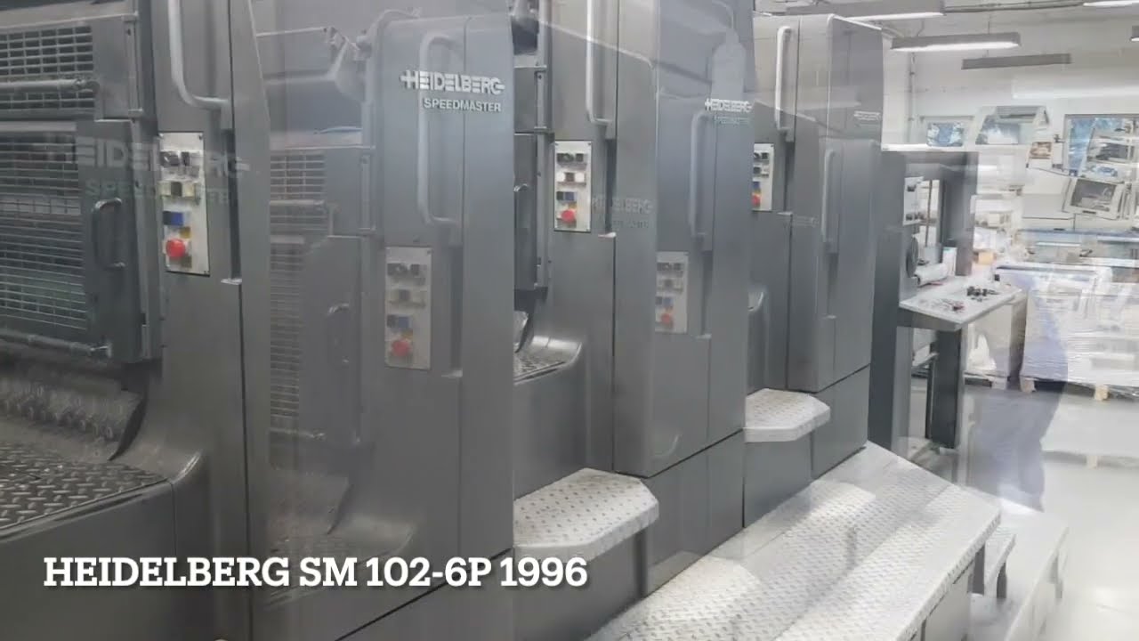 Heidelberg Speedmaster SM 102 - 6 P  - 1996