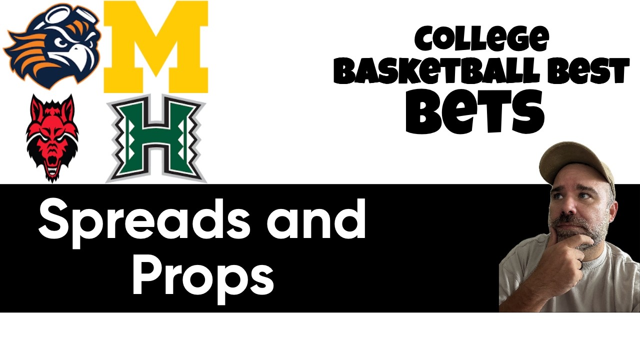 College Basketball Picks Today | Model Best Bets + Moneyline Parlays (March Madness Approach)
