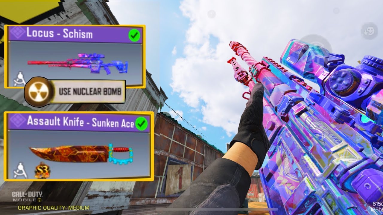 I Dropped a NUKE With an EPIC LOCUS Sniper in Hardpoint (CODM)
