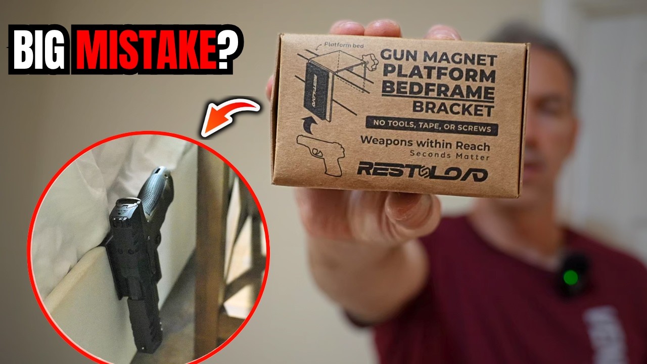 Why This $20 Bedside Gun Magnet Might Be a Dangerous Mistake