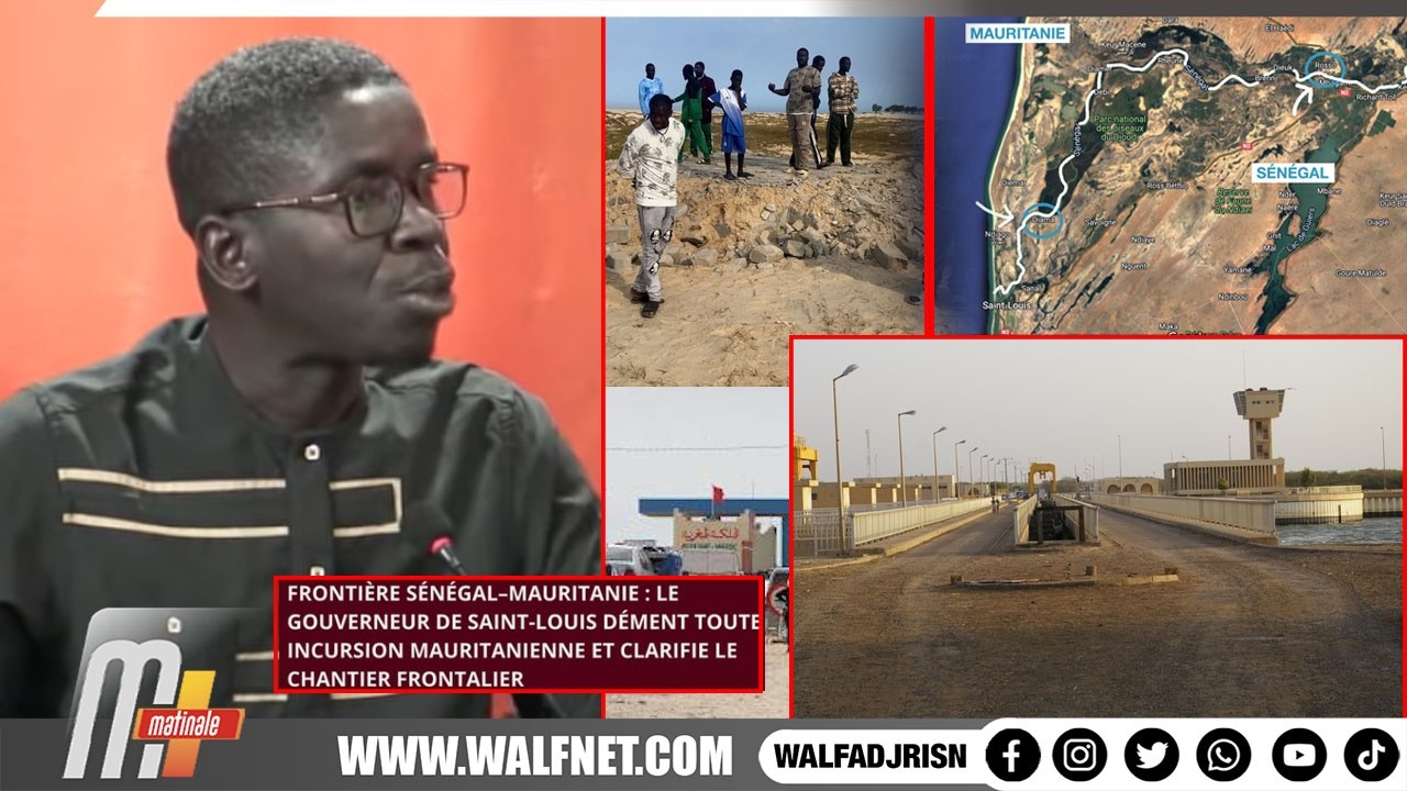 Problème frontalier Sénégal-Mauritanie, construction d'un poste de contre : Ayoba rétablit la vérité