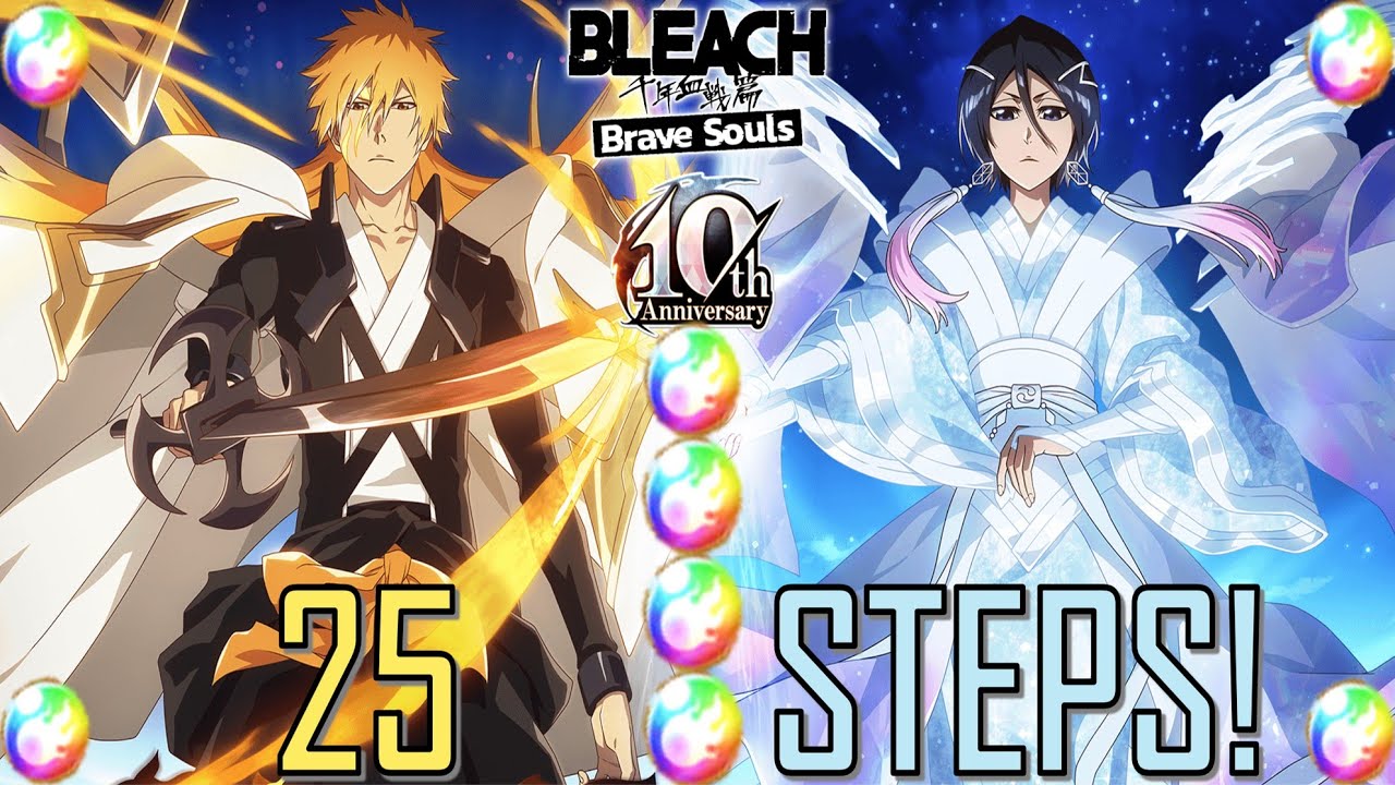 10TH ANNIVERSARY ZENITH SUMMONS! | All 25 Steps Completed! | Bleach: Brave Souls