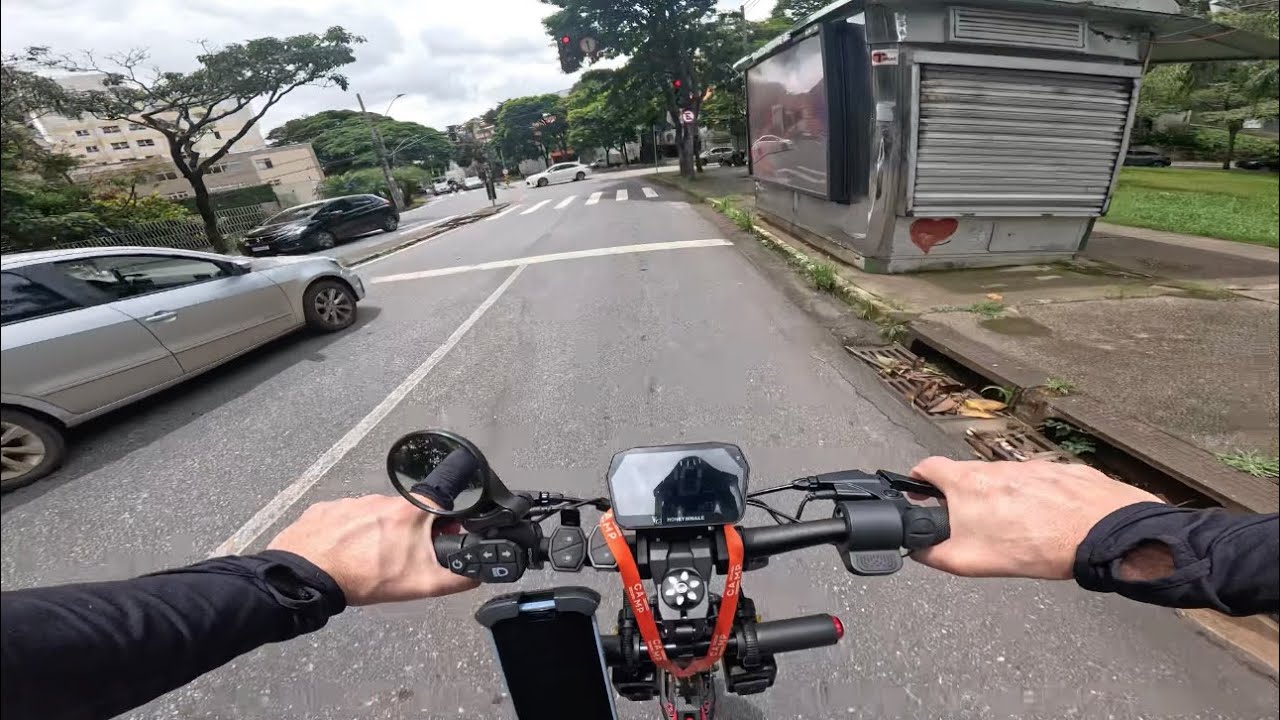 Patinete é mais rápido que andar de moto? (Honeywhale G4 Max) 