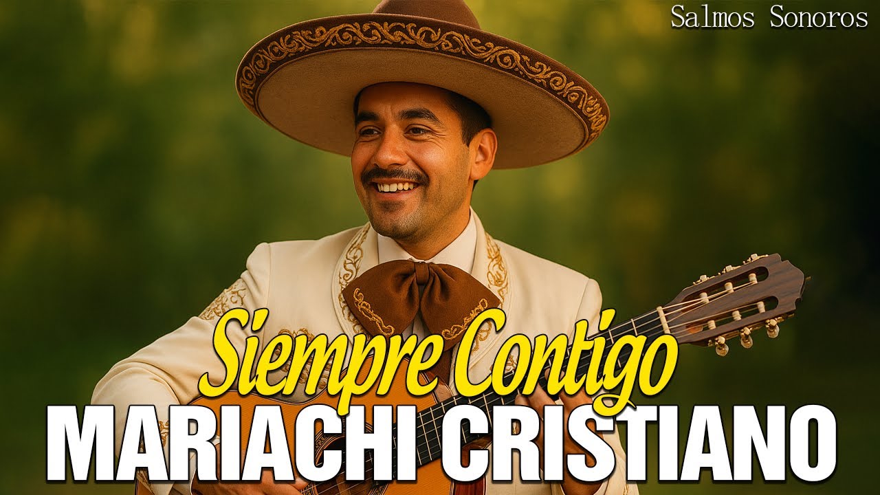 Siempre Contigo - MARIACHI CRISTIANO, 🎵 Salmo's y Alabanzas Rancheras Cristianas de fee ✨