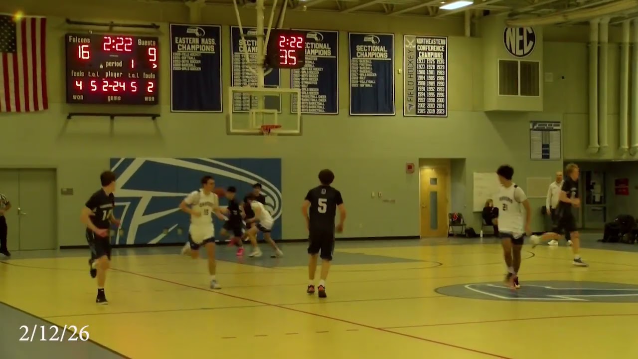 DHS Boys Varsity Basketball VS Swampscott HS: 2/12/26