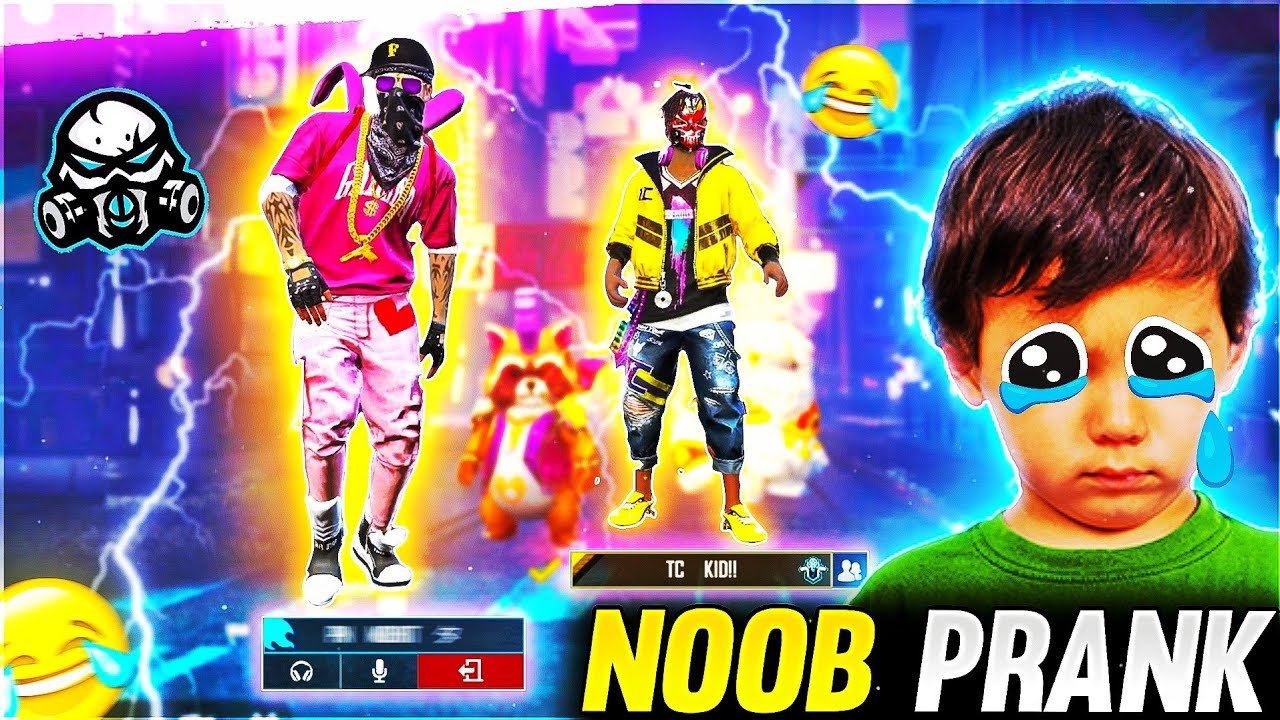 Pn Harsh Did Noob Prank On A Random 9 Year Old 😂 Kid Player - Garena Free Fire