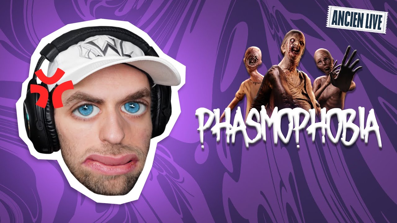 Phasmophobia - Rediffusion Squeezie du 16/09/2021