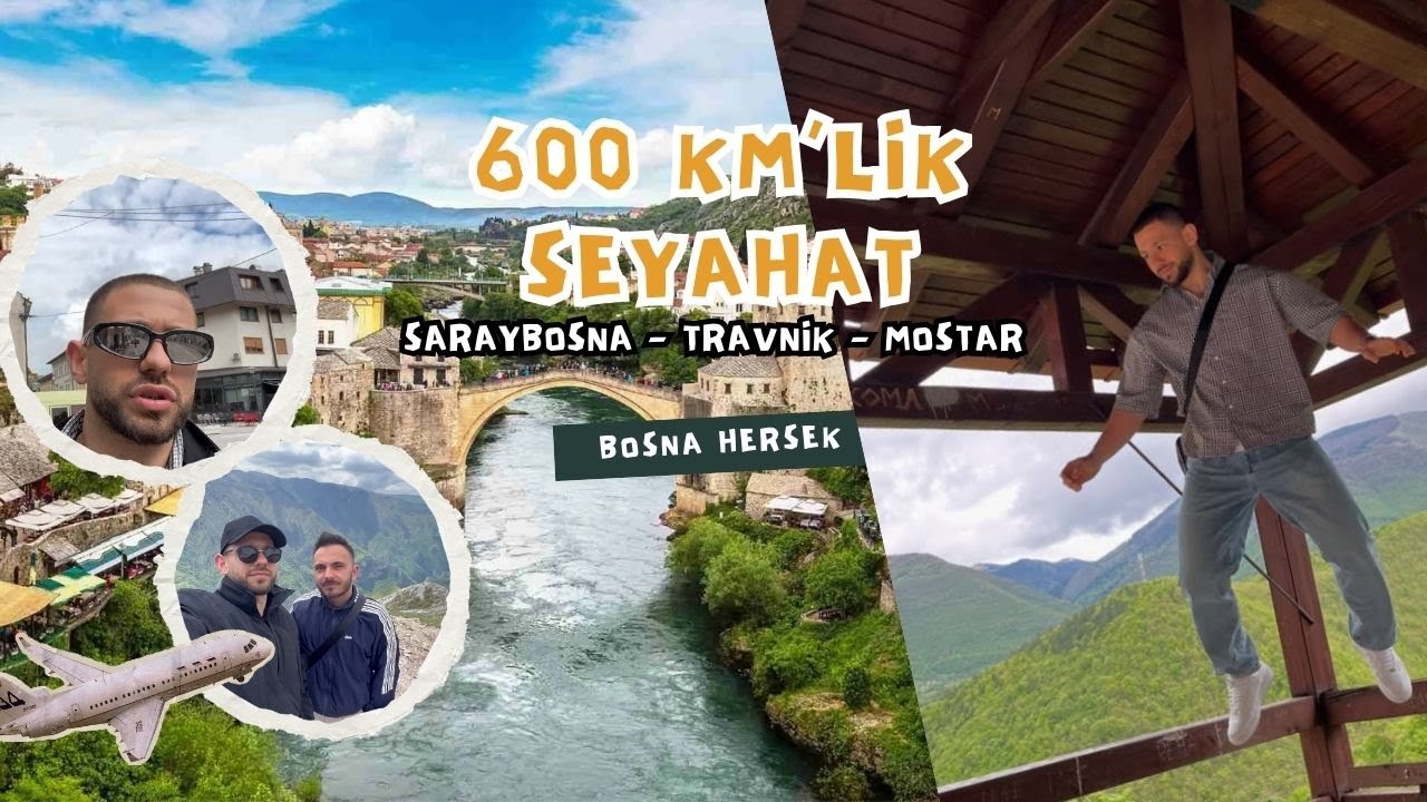Bosna Hersek Vlog | Tüm şehirleri gezdik...