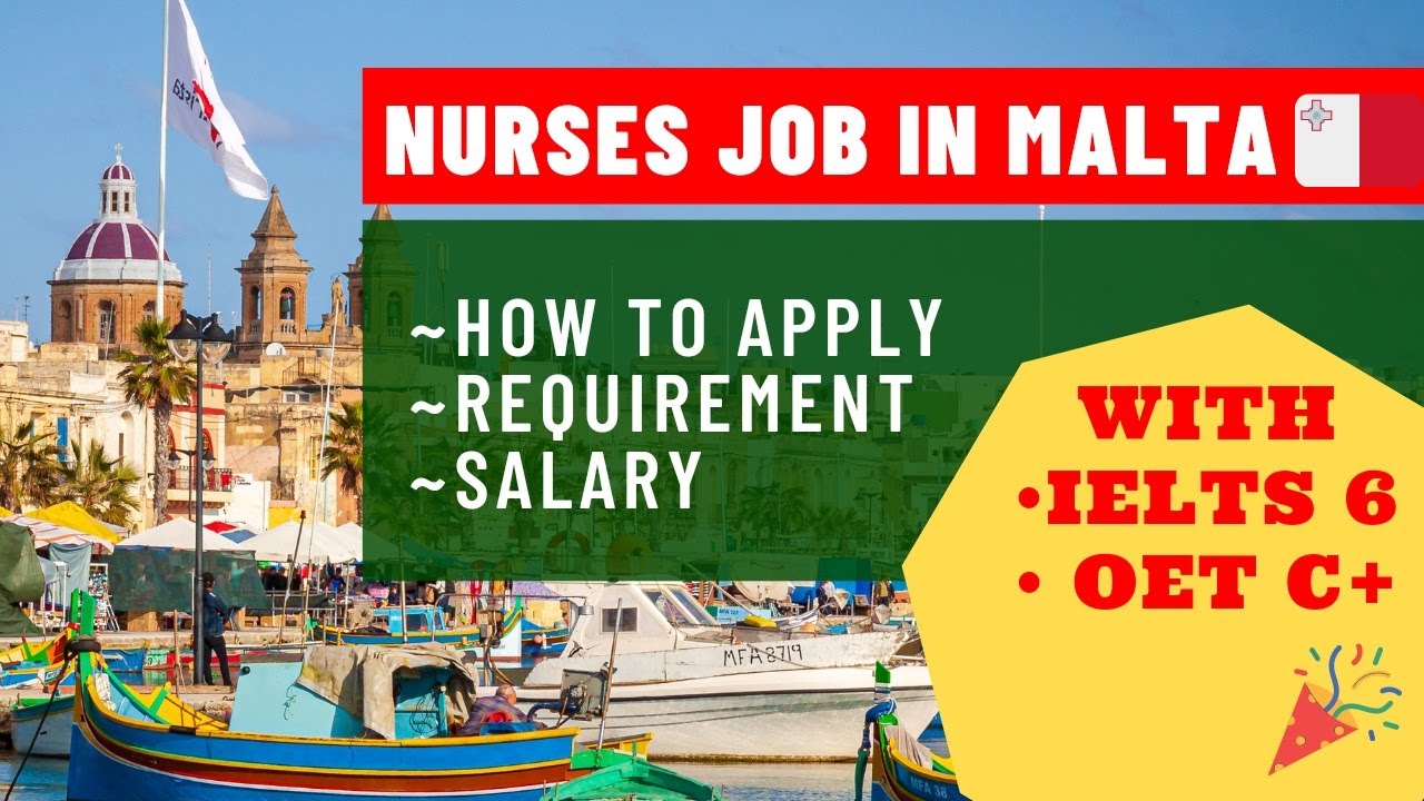 NURSES JOB IN MALTA ( EXPLAINED IN HINDI ) | MALTA JOB OPPORTUNITIES | MALTA NURSES