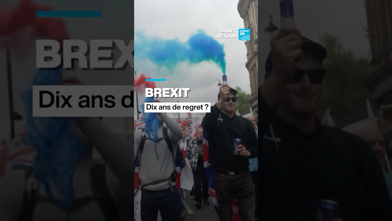 Brexit : 10 ans apr&egrave;s, quel bilan pour les Britanniques ? &bull; FRANCE 24