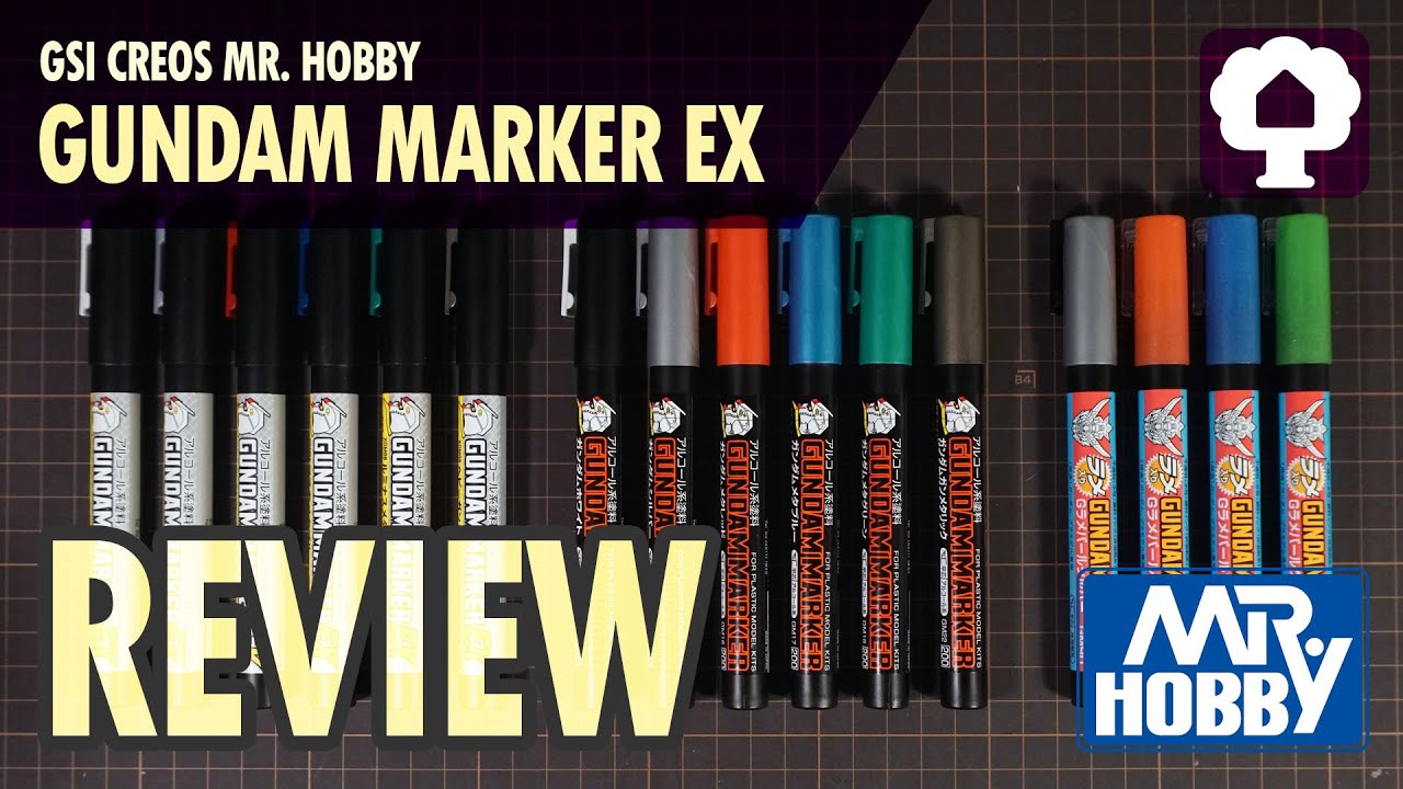 Обзор GSI Creos Gundam Marker EX — Клуб любителей | Инструменты моделирования для Bandai Gunpla