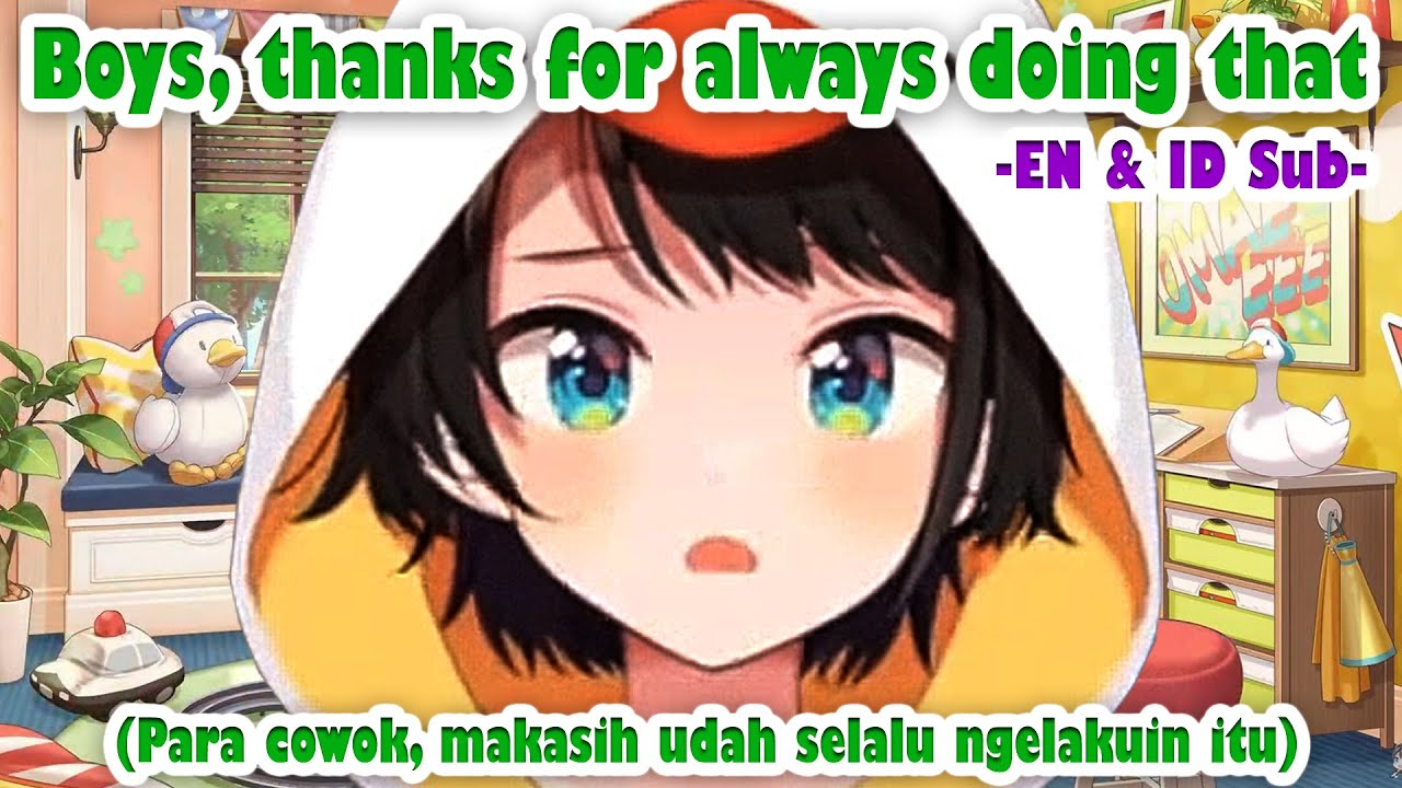 The Moment That Made Subaru Start to Feel Grateful for Being Born as a Girl [Hololive]