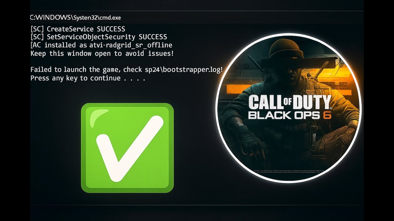 How To Fix Black Ops 6 (sp24\bootstrapper.log!) on PC