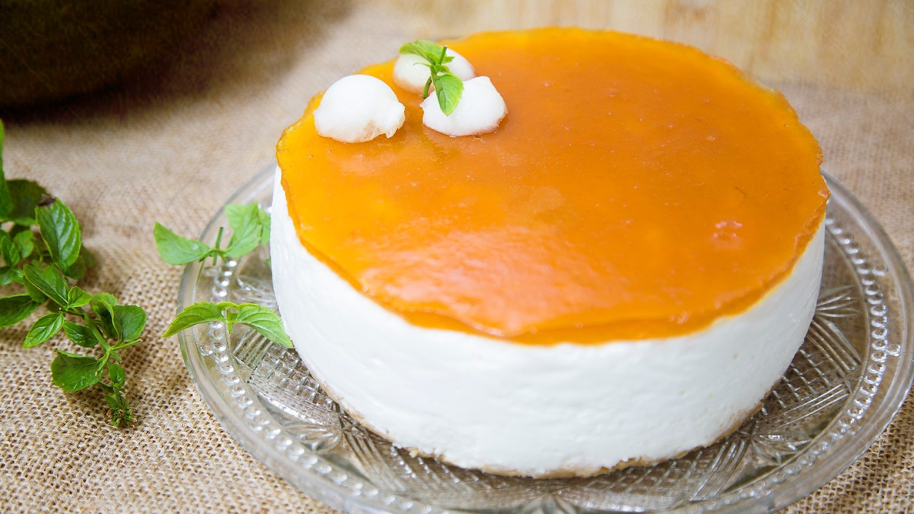 La TARTA de MELÓN RÁPIDA FÁCIL Y SIN HORNO