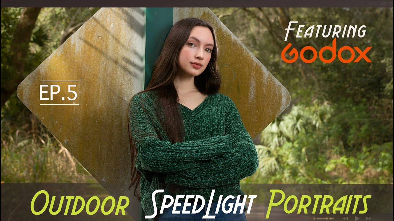Outdoor Portraits with Godox Speedlights! Featuring the V1 and Godox Accessories and Modifiers. EP5