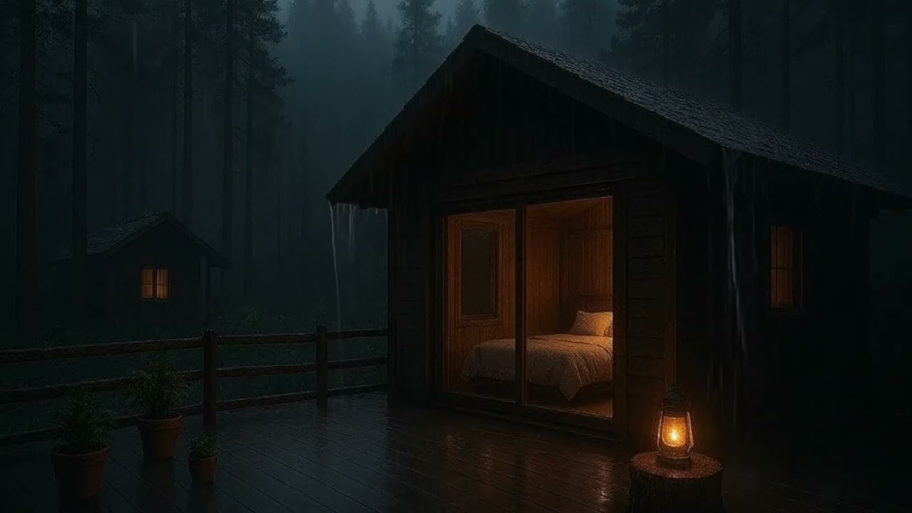 forest rain to reduce anxiety and stress AHD