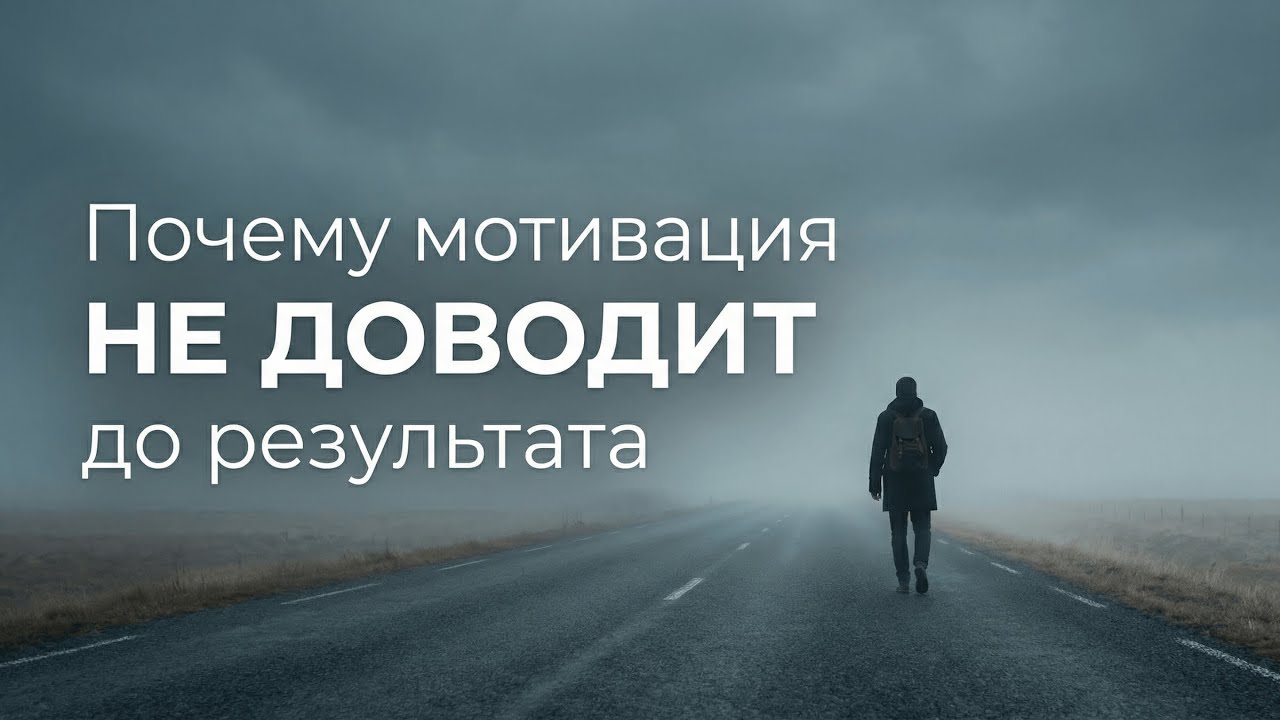 Почему мотивация не доводит до результата