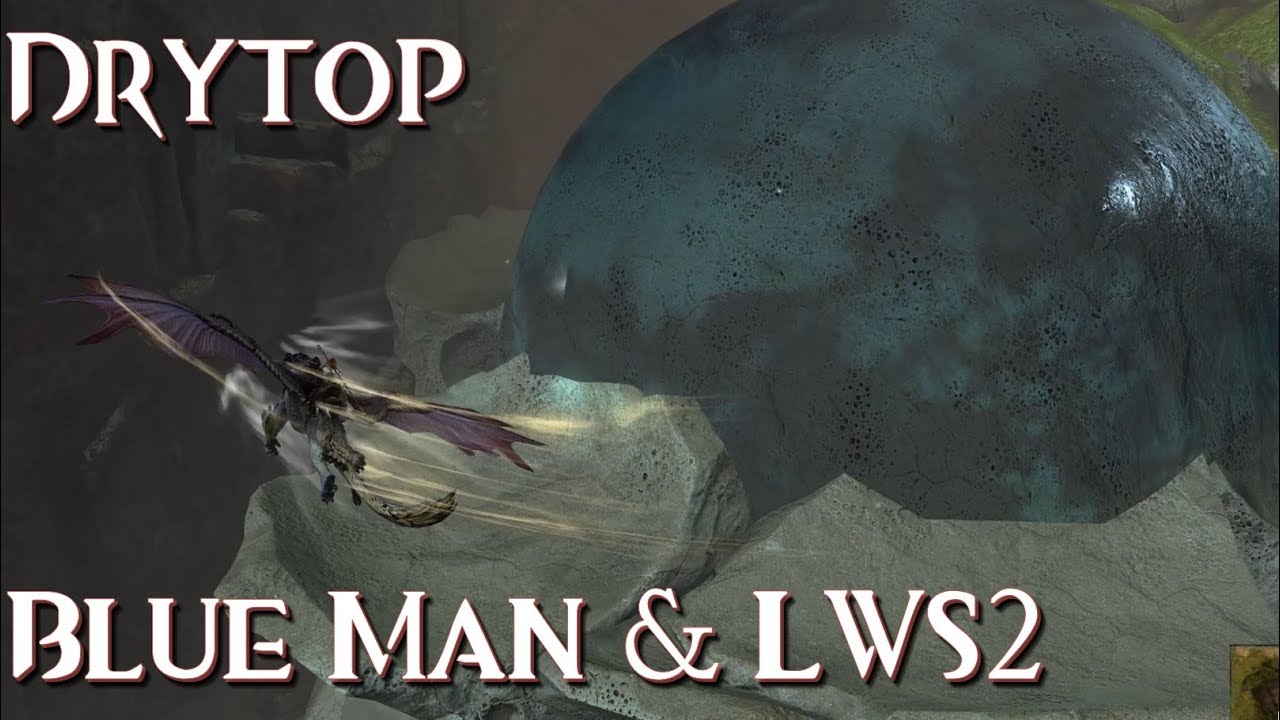 GW2 | Drytop: The Blue Man, Omadd's Exterior, and the LWS2 Canyons