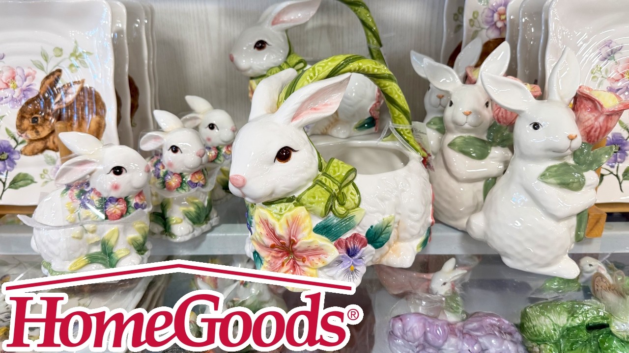 🌷 HOMEGOODS NEW BEAUTIFUL FINDS 💝 EASTER TABLEWARE, DECOR & BEDDING | PERFECT GIFTS