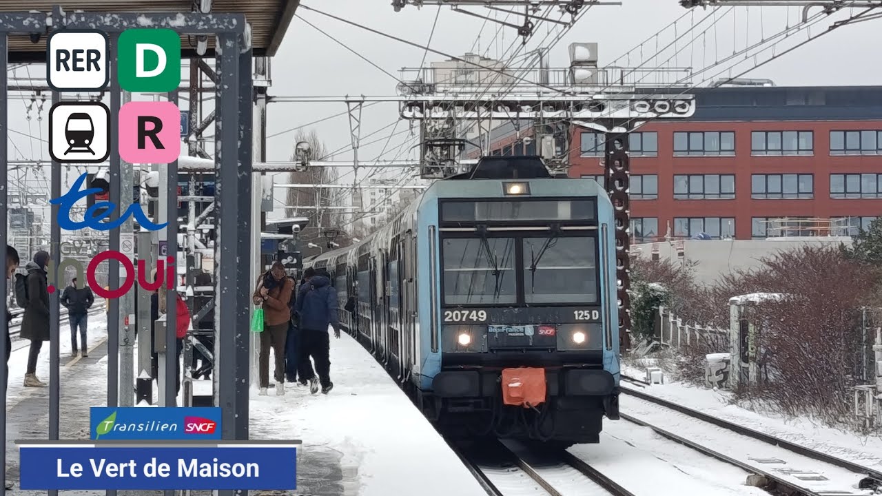 [SPOT] RER , TER , TGV , Transilien sous la neige (2)