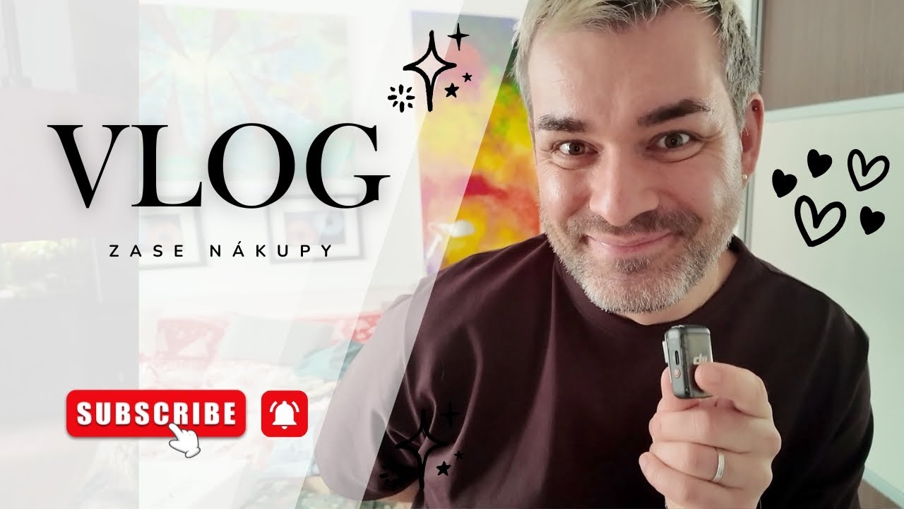 VLOG | nová knihovna, piercing a opět nákupy
