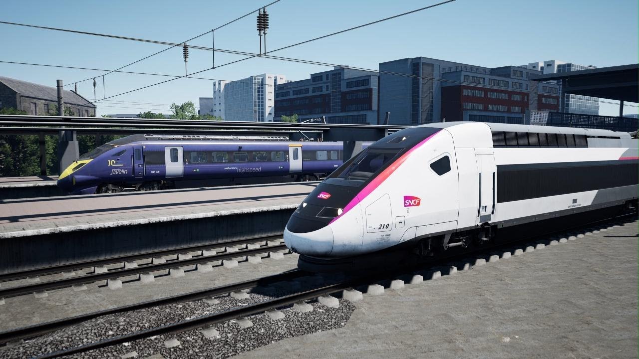 Train Sim World 4 TGV Duplex 200 CM London St Pancras - Ashford International TVM KVB PS5