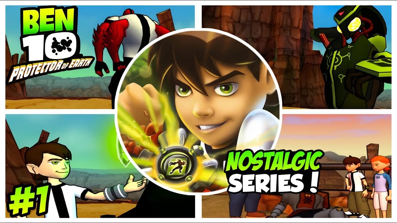 || LETS PLAY Ben 10 Protector of Earth–Bachpan Ka Legendary Game😭|| Nostalgia Gaming Series Hindi ||