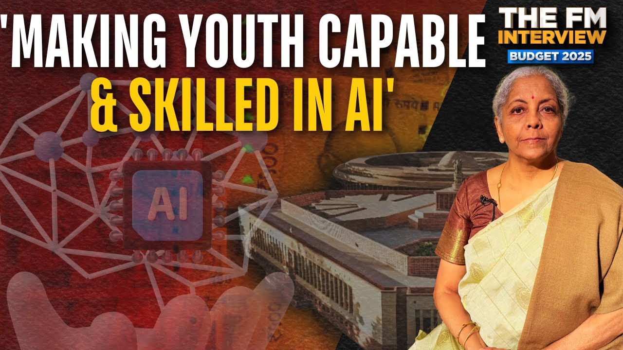India's AI Revolution: Nirmala Sitharaman On Investing In Youth & Artificial Intelligence