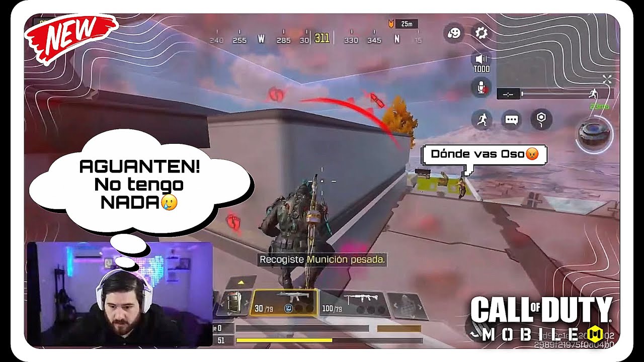 EL OSO ES BUENO PARA SALIR DE ENFRENTAMIENTOS COMPLICADOS😂| CALL OF DUTY MOBILE |