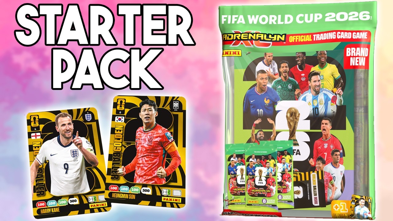 ADRENALYN XL FIFA WORLD CUP 2026 STARTER PACK OPENING!
