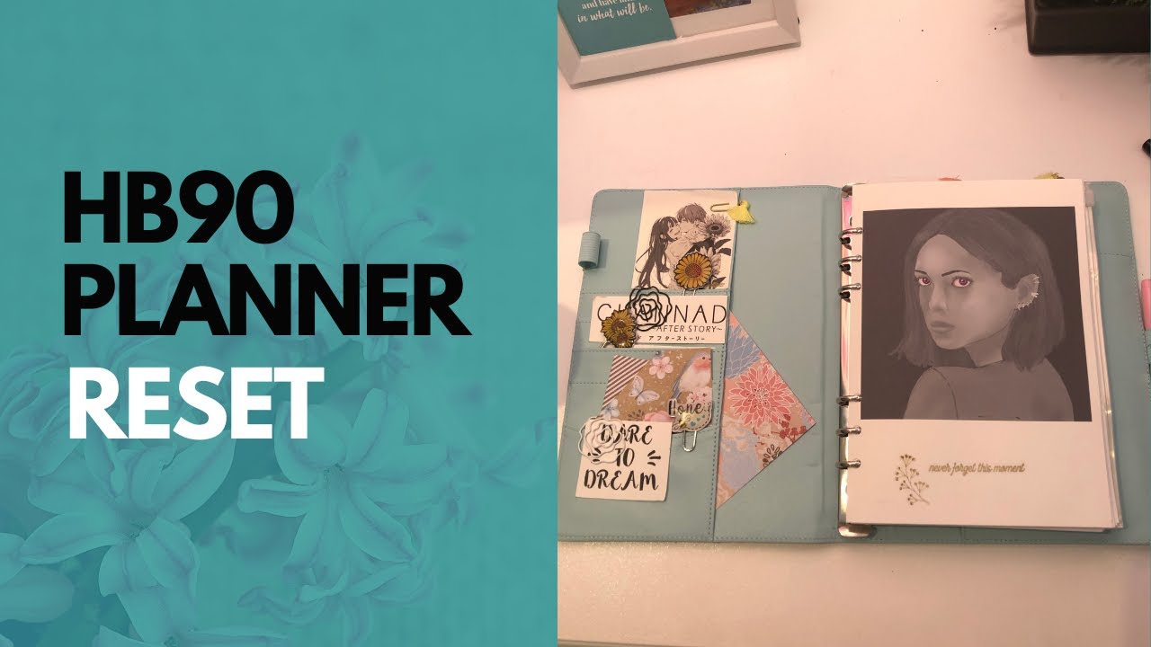 HB90 Planner Reset | How I set up my week