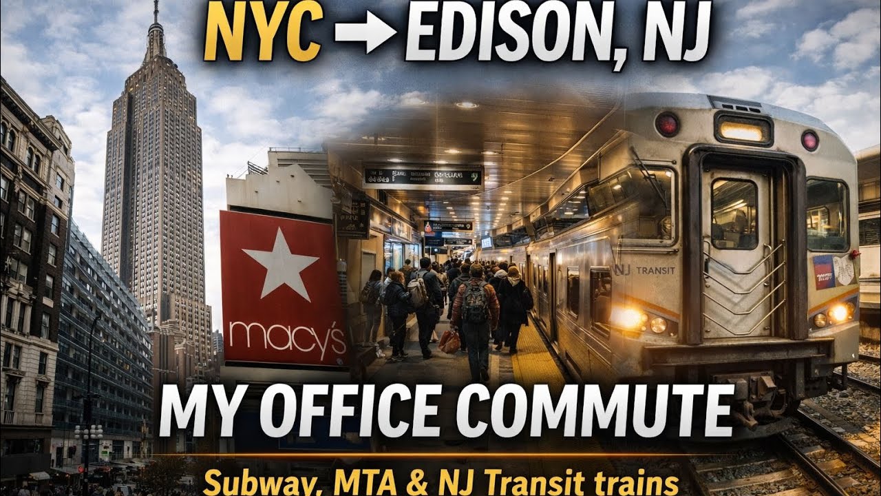Daily Life of an Indian Student in NYC | Commute, Work & City Life