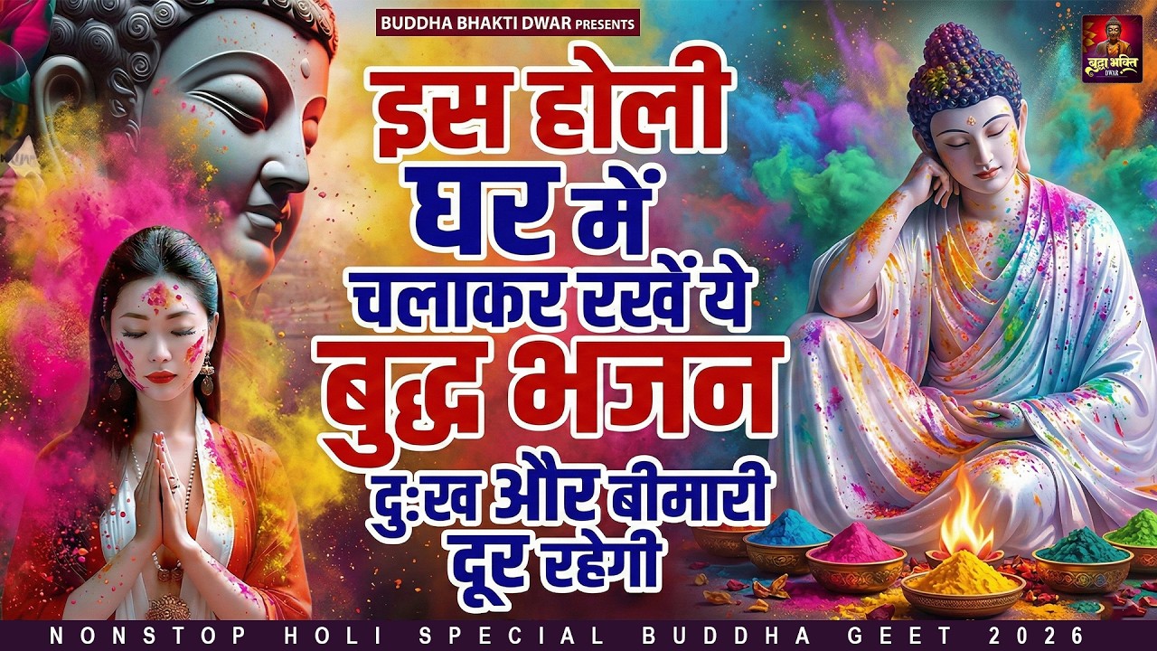 इस होली घर में चलाकर रखें ये बुद्ध भजन दुख और बीमारी दूर रहेगी | Dard Bhara Buddha Holi Bhajan 2026