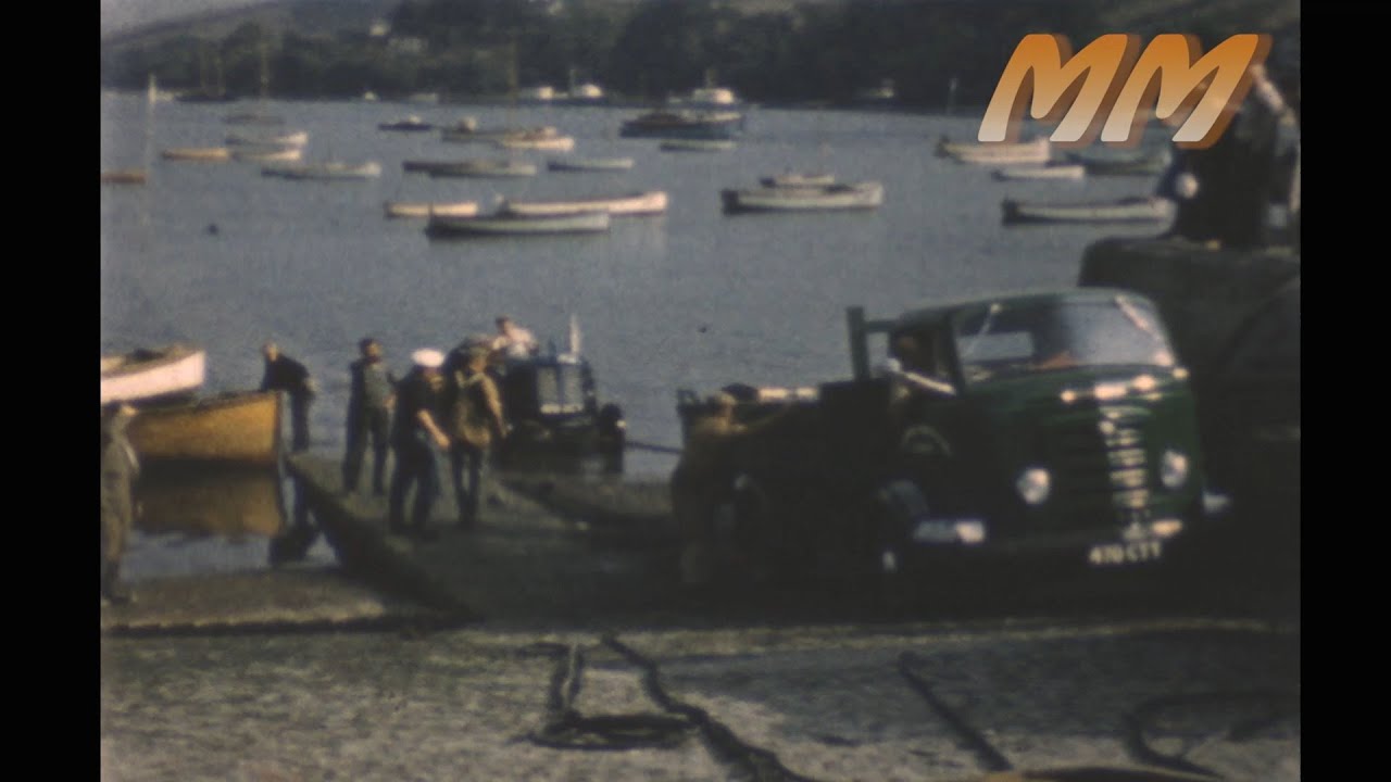 Cornwall, Devon & Dorset Holiday 1960s old cine film 224