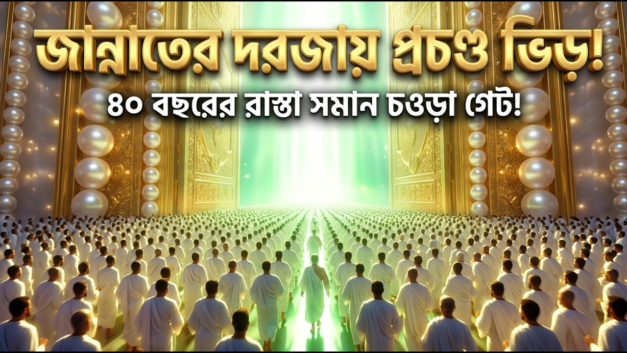 পুলসিরাত পার হওয়ার পর মুমিনদের কোথায় থামানো হবে? শিহরণ জাগানো ঘটনা!