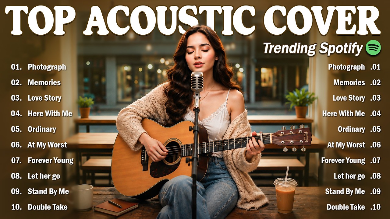 Acoustic Music 2026 New Songs Playlist 🌹 Best Acoustic Songs with Lyrics 2026 for Gentle Love