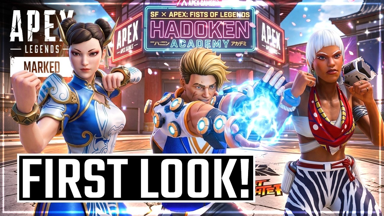 Новое коллекционное событие в Apex Legends: коллаборация со Street Fighter просто на другом уровне