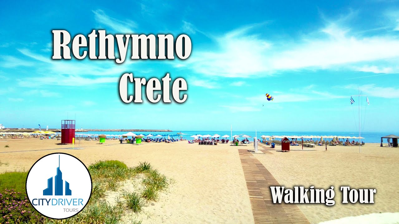 Epic Rethymno, Crete 🇬🇷 | The Pearl of the Mediterranean! ✨🌊 | 4K Walking Tour
