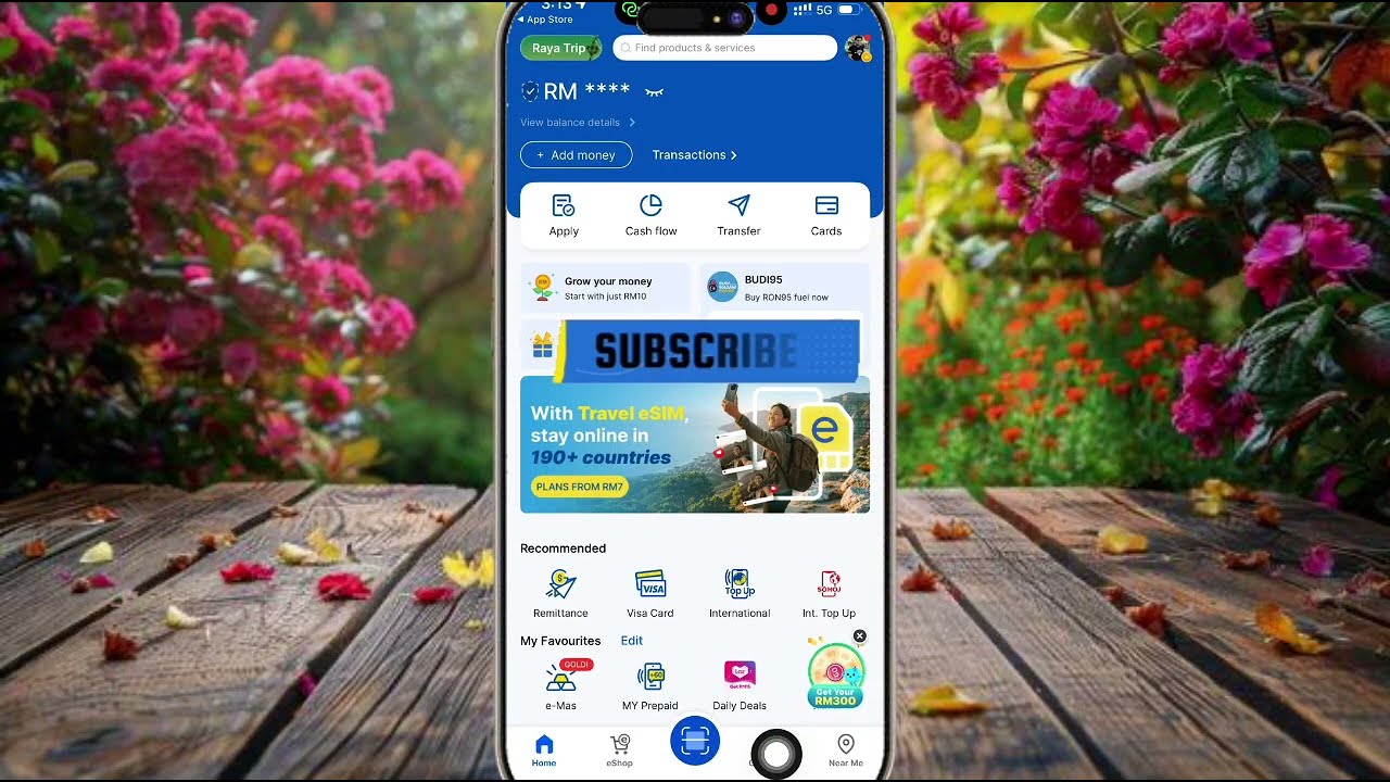 Touch n Go eWallet Mobile Top Up ই-ওয়ালেট অ্যাপের মাধ্যমে মোবাইল রিচার্জ করা খুবই সহজ 