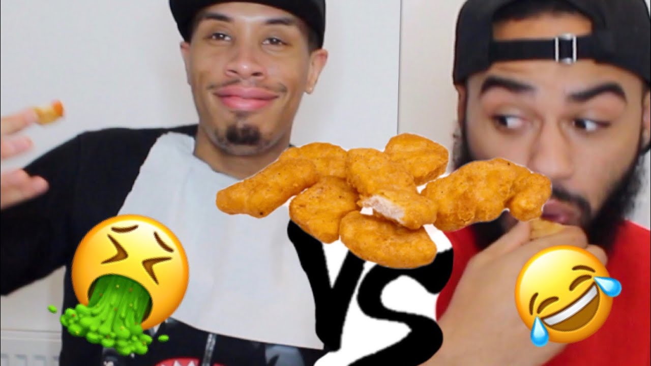 DENZ V RENZ 🥊 WHO CAN EAT 20 NUGGETS THE FASTEST MUKBANG CHALLENGE 🍗