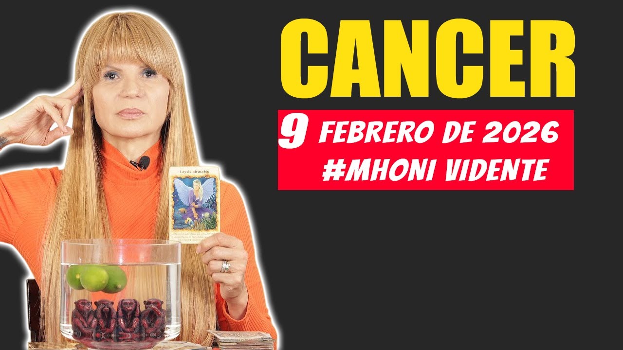 Horóscopo Cancer 9 de Febrero ⚠️ LA PERSONA 