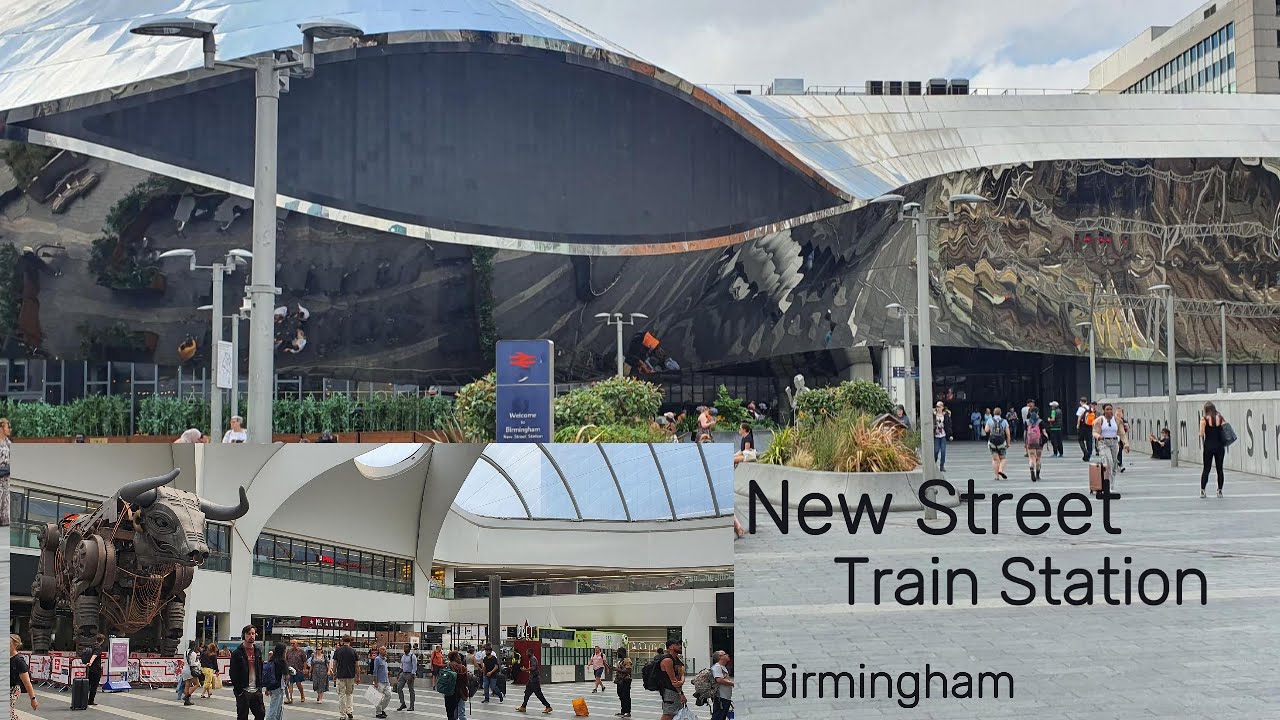 Walk Tour Birmingham New Street Train Station