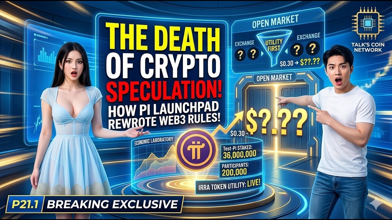 THE DEATH OF CRYPTO SPECULATION! HOW PI LAUNCHPAD JUST REWROTE WEB3 RULES FOREVER! 🚨