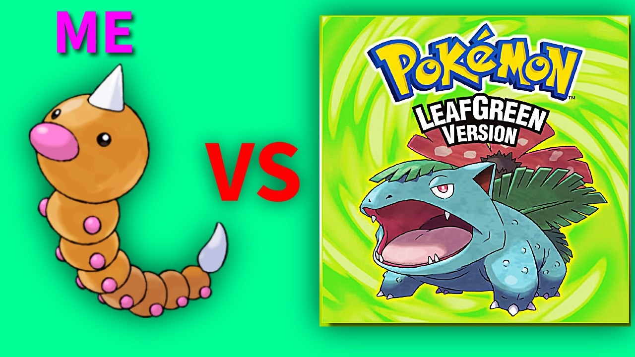 Noob Vs Pokemon Leaf Green
