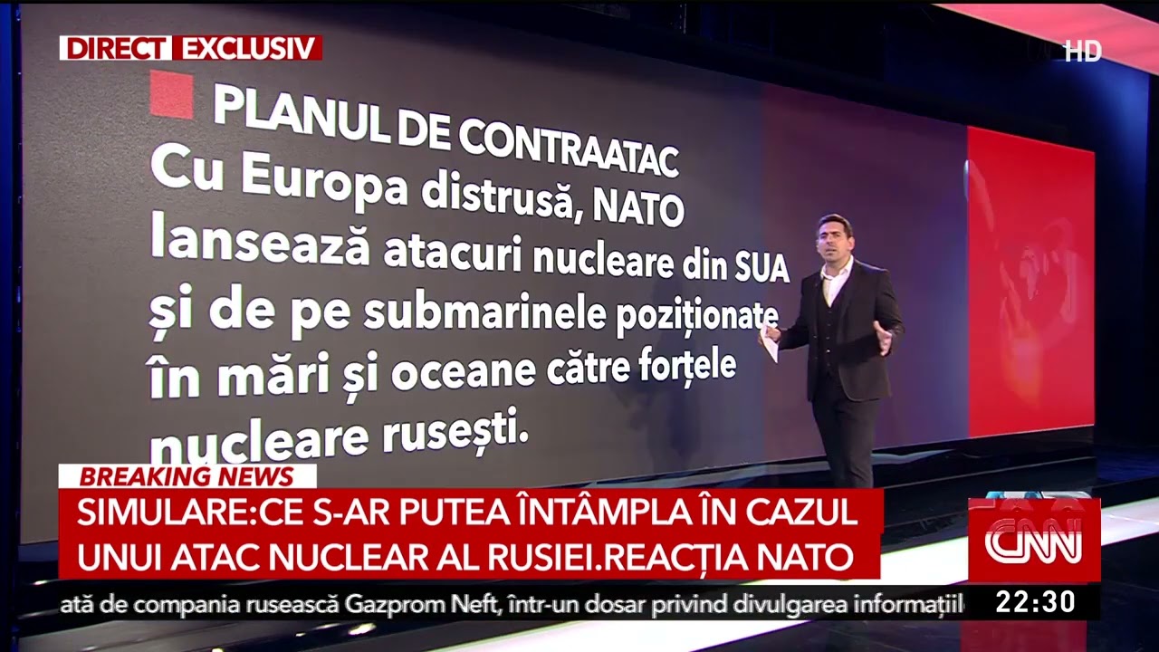 Imagini simulare: Ce s-ar putea întâmpla în cazul unui atac nuclear între Rusia şi SUA | Reacţia NAT