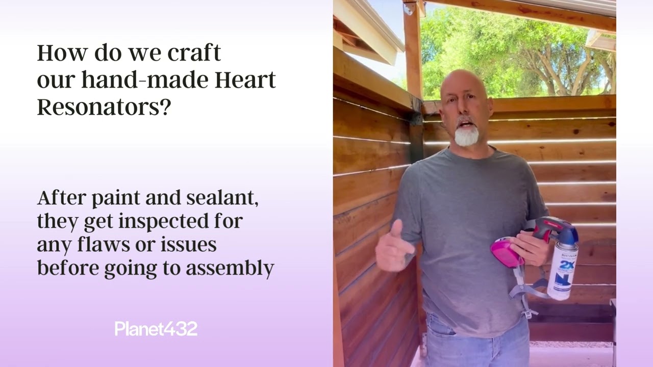 How do we craft our hand-made resonators?
