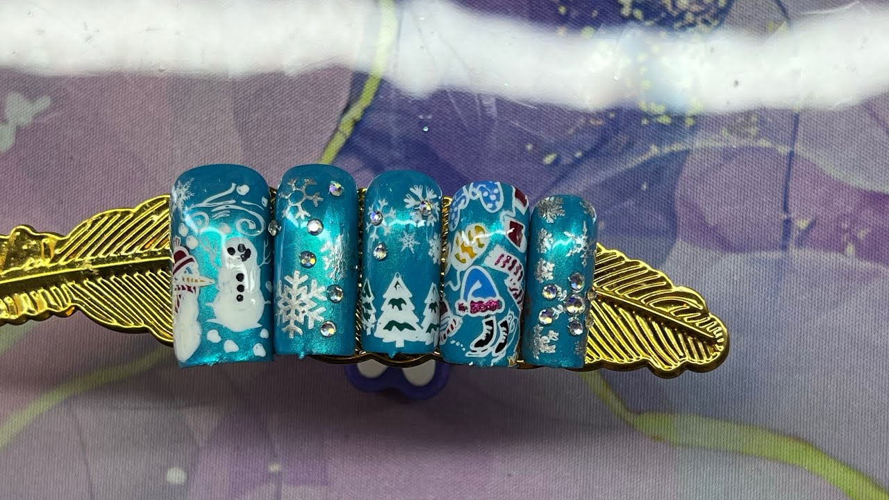 @Maniology Maniology Monday Stamping Collab. Snow Days